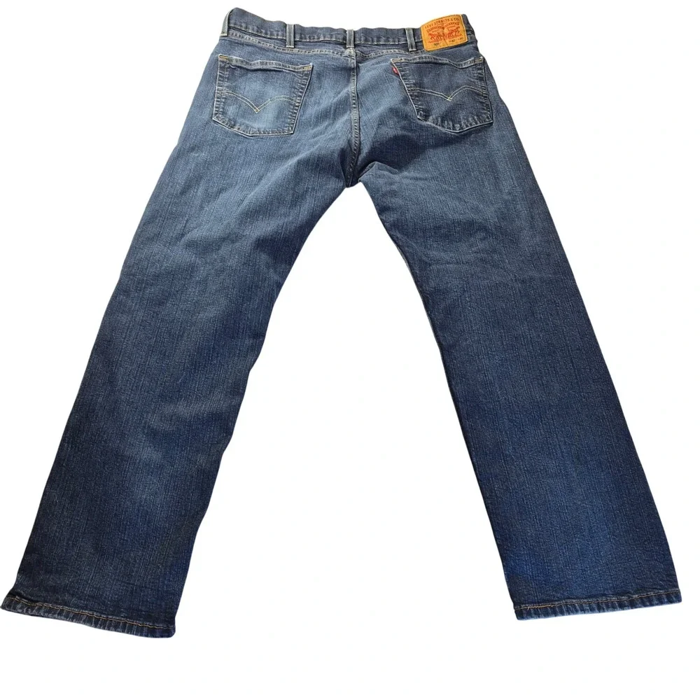 Levi's 505 Regular Fit Mens 40x30 Blue Denim Jeans Retro Normcore Retro READ